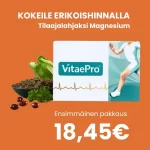 Terveys ja hyvinvointi yhdessä - Tutustu Vitaepro.fi:n ajankohtaisiin tarjouksiin ja paranna elämänlaatuasi.